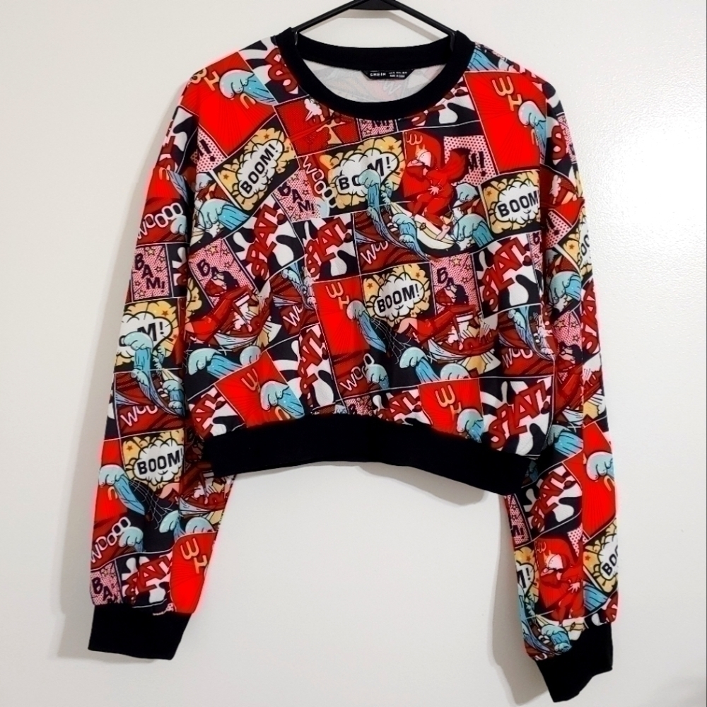 Comic Strip Sweatshirt - image 1